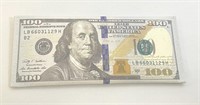 $100 Dollar Bill Wallet New