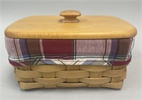 Address Basket Combo Longaberger With Liner,