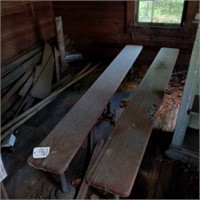 2 ANTIQUE BENCHES