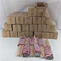 Boxes of American Flags