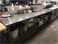 Stainless Steel Finishing Table