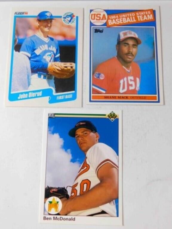 SUPERSTAR ROOKIES OLERUD/MACK/MCDONALD