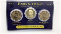 Harry S. Truman Presidential Dollar Coin Set