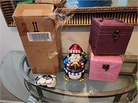 Jewelry Boxes and Penguin Music Box