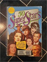 Vintage 50 Super Stars Book