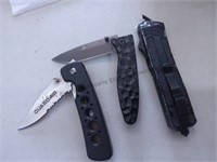 Three knives