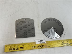 Measure Magnet & Recipe Divider Tools for K