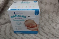 88 - size 1 diapers new