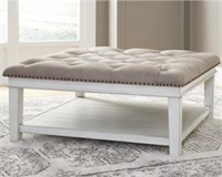 Ashley Kanwyn Upholstered Ottoman Coffee Table