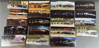 190pc 1980s Car Dealer Promotion Cards