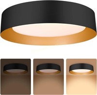 Bargeni 16.5 LED  Dimmable  Black/Gold