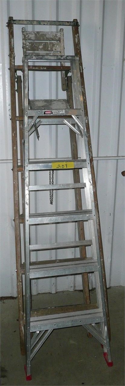 Metal and Wood Ladders