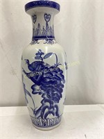 24" Blue Vase