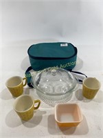 Pyrex Mugs, Casserole Dish & More