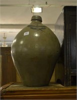 Stoneware jug with cobalt decoration