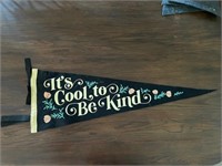 Oxford Pennant 'It's Cool To Be Kind' Pennant