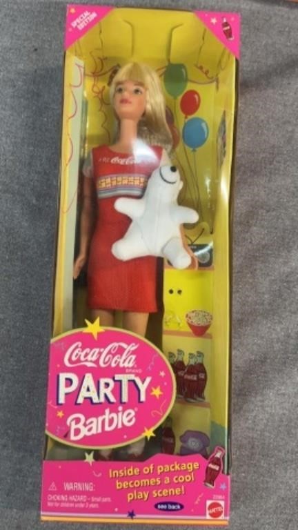 Coca Cola Party Barbie 1998 - Sealed