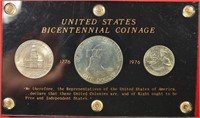 United States Bicentennial Coinage Set Clad