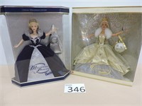 Vintage Millenium Princess & Celebration Barbies