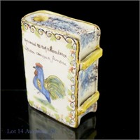 French Earthenware Snuff Box