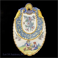 Souvenir de Quimper Wall Hanging Platter