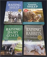 Raising Sheep, Goats & Rabbits book lot