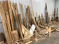 Trailer Full of Miscellaneous Wood