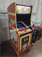 Ms Pacman Custom Arcade Game Red Theme w CRT