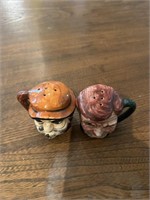 Vintage Toby Head S&P Shakers