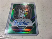 2023-24 Prizm Draft picks Larry Johnson green auto