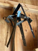 4- Metal Shed Hooks