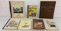 Lot of 7 Vintage cook books