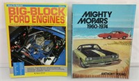 2 Vintage muscle car books