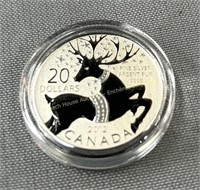 2012 Canada 9999 fine silver 20 dollar coin, Pièce