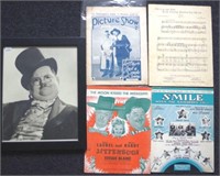 Original Laurel and Hardy ephemera