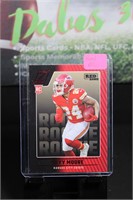 2022 Panini Zenith Red Zone Skyy Moore RC #124-Red