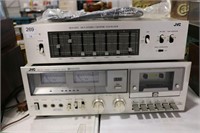JVC SEA-20G STEREO GRAPHIC EQUALIZER & KD-25