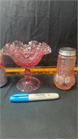 Pink compote and shaker