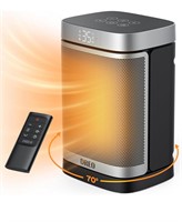 ($79) Dreo Space Heater for Bedroom, 1500W Portabl