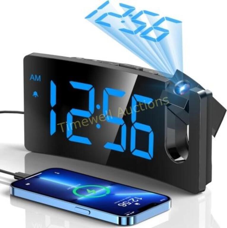 Projection Alarm Clock with Projector
