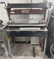 Central Machinery 30” Shear, Press Brake, and