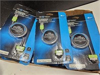 Lot of Rubberized Charging Cable