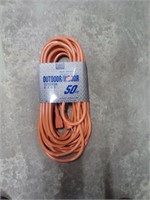 Outdoor indoor extension cord