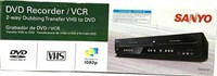SANYO DVD Recorder/VCR