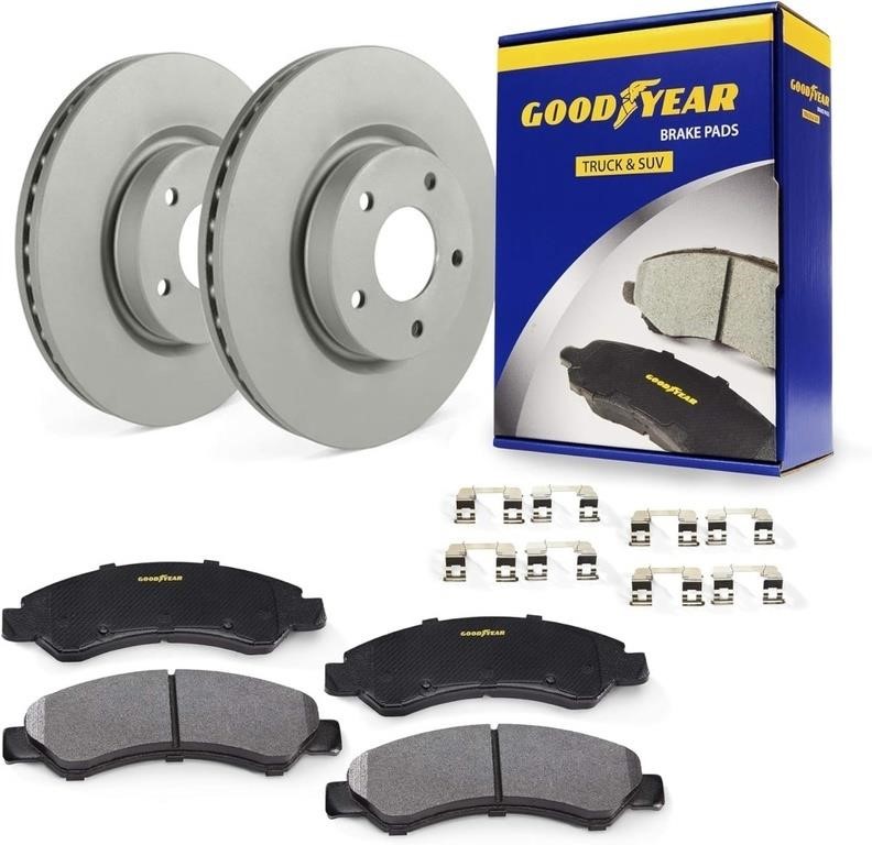 Goodyear Brakes PRK48718R Rear Brake Kit