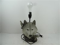 DWK Wolf Lamp 14"