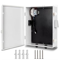 Outdoor Electrical Box With Thermostat And Fan
