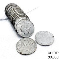 1879-O Silver Morgan Dollars Roll (20 Coins)