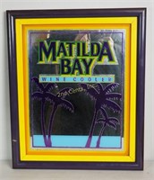 Vintage Matilda Bay Wine Cooler Advertising Mirror