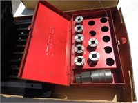 Snap-On collet set, parallel bars